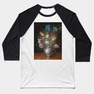 A Bouquet Of Flowers With Tulips by Peter Binoit Baseball T-Shirt